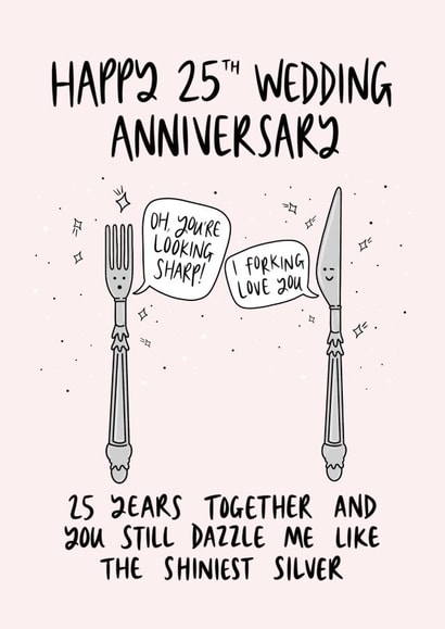 25th Silver Wedding Anniversary created by Muses & May 