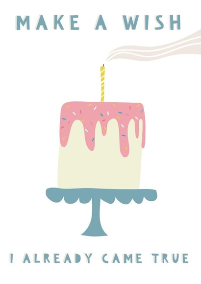 Make A Wish Birthday Cake created by Jessica Eyre