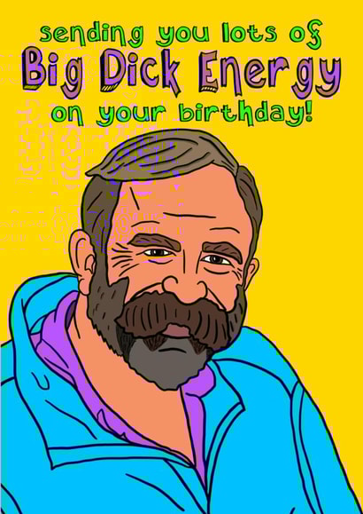 Dick Strawbridge Chateau Birthday Card! created by The Kitschen Disco