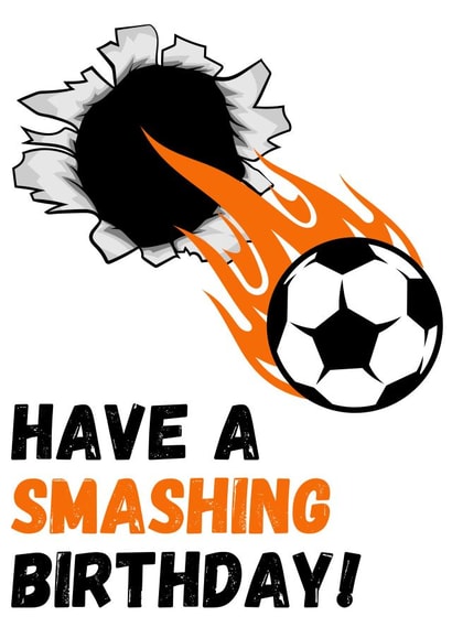 Football Birthday Card created by Rose Mackenzie