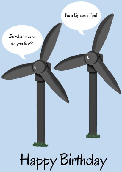 Big fan Birthday card created by SimplyJen