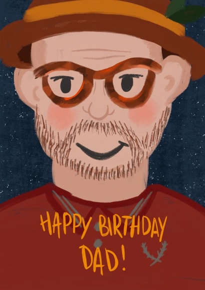 Happy Birthday Dad created by Alice Piper