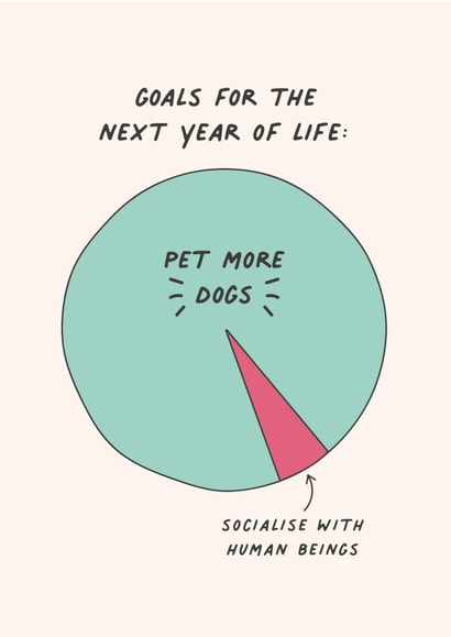 Pet More Dogs Birthday Card created by Studio Mads