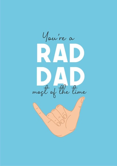 Funky Dad father's day card created by WillyBee