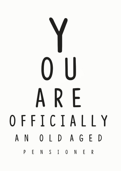 OAP Pensioner Card created by Luella York