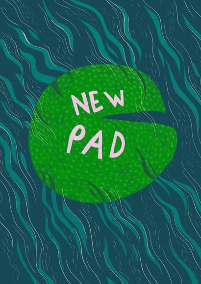 New Pad new home card created by As You Slept