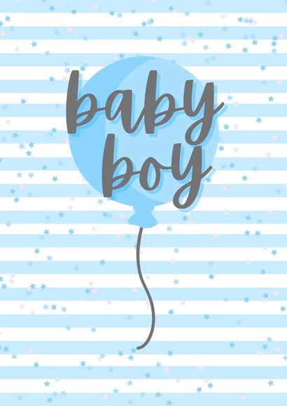 New Baby boy Celebration Card created by Libby Mercer