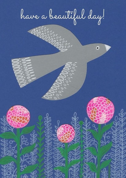 Send a smile - have a beautiful day! created by Nina Lazarski Illustration & Art