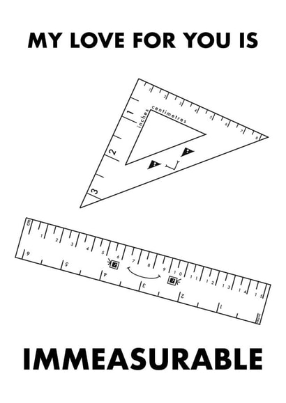 Set Square and Ruler Love created by Beany Geek