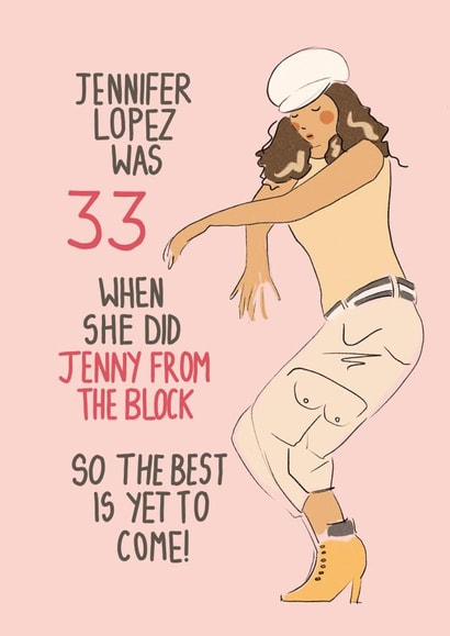 33rd Birthday - The Best is Yet to Come! created by Miranda Elder