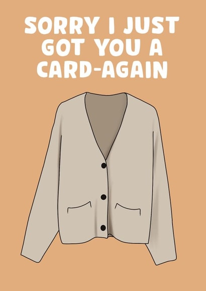 Card-again created by Pink + Pip