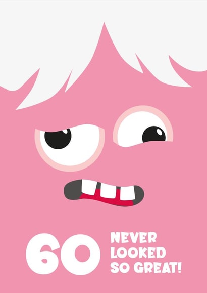 60 never looked so great created by CD Design