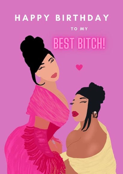 Fun Birthday Card - For Her - WAP created by Annie May Studio