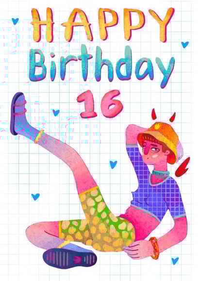 16 Year Old Cool Girl created by Yulia Bogatyreva