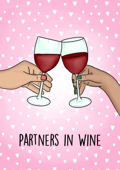 Partners in Wine created by Poppy & Mabel