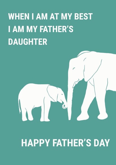 Father's Day Card, Cute and Heart felt Card created by Petals and Letters