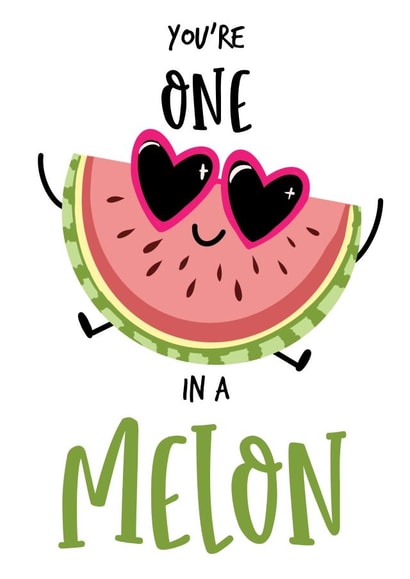 You are one in a melon created by The Arty Apples Limited