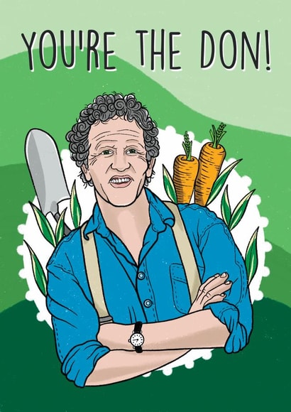 The Don! - Monty Don created by Little Hawk Studio