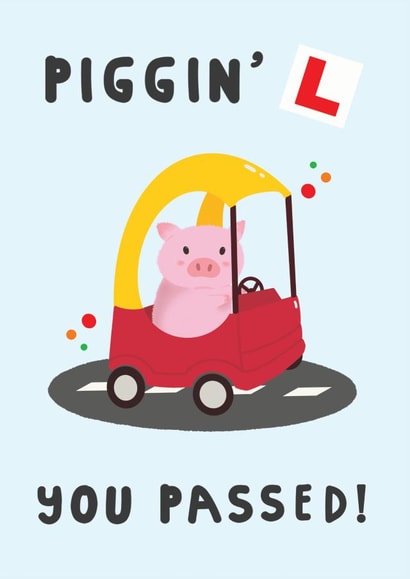 Piggin' L You Passed! created by @TheGrafixCat