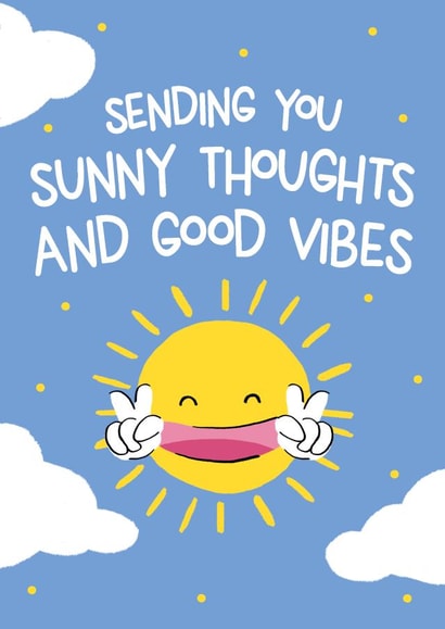 Sunny thoughts & Good vibes created by Wild Card