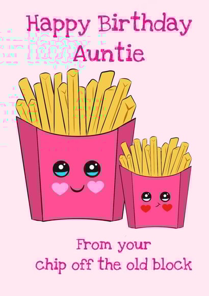 Happy Birthday Auntie created by Cutie McHootie