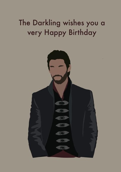 The Darkling Birthday Card created by Steph Yt Shop