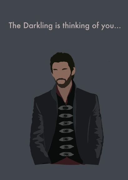 The Darkling Thinking of You Card created by Steph Yt Shop