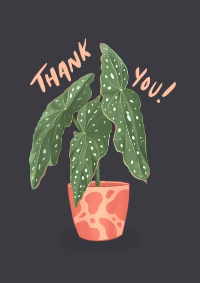 Thank You Plant Card created by Becki Gill