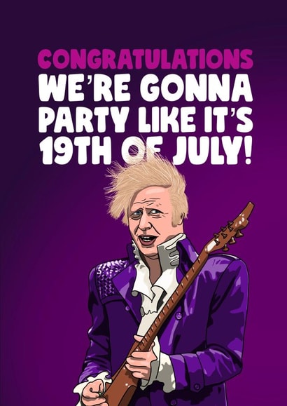 Prince Boris Congratulations Card created by Sassy Sarah