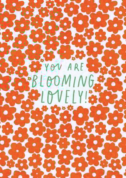 Blooming Lovely Floral Card created by Sisterfox Studio