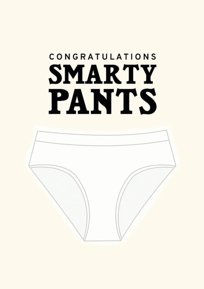 Congratulations Smarty Pants card created by Pearl Ivy
