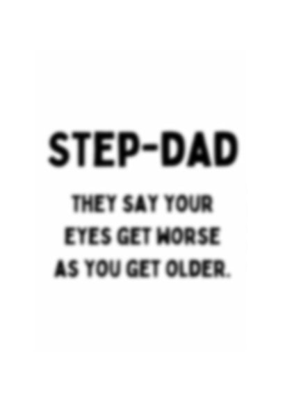Step-Dad Blurry Card created by Meg's Creative Outlet