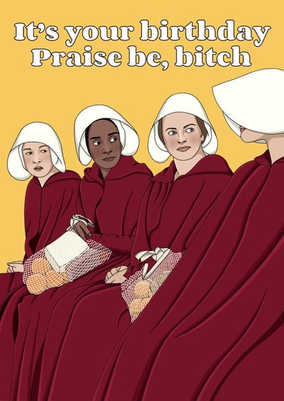 The Handmaid’s Tale Birthday  created by Lizzy B Draws.