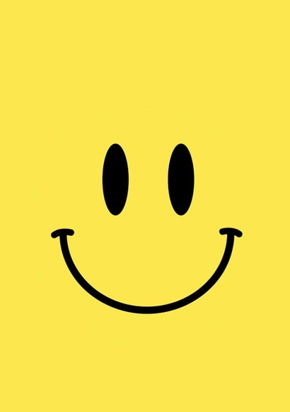 Smiley face Happy card created by tea please