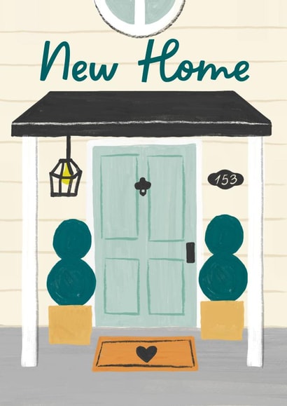 Happy New Home Front Door Card created by Catalina Williams