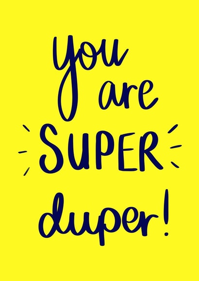 Colourful congratulations card created by The Happy Little Print Shop