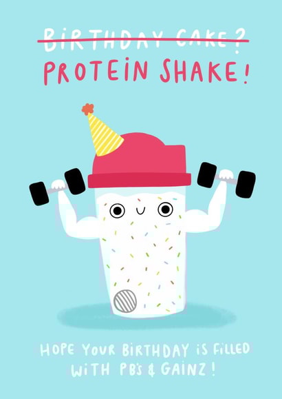 Birthday Gainz created by Jess Moorhouse