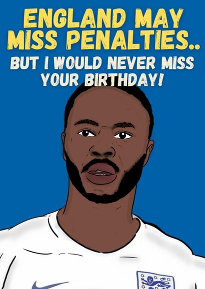 England Birthday Card created by Rystar Designs