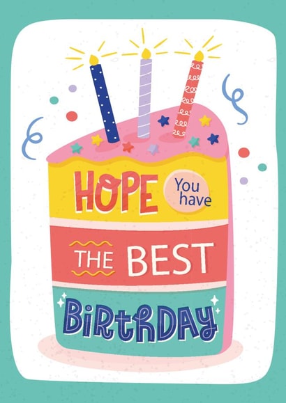 Hope you have the best birthday! created by Chasing Cards