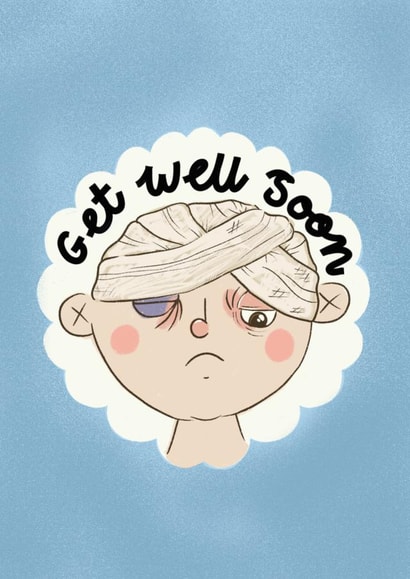 get well soon created by Jessica Bygrave
