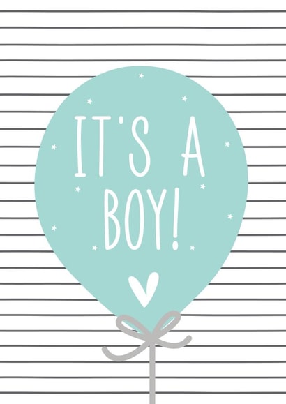 It's a Boy Card created by Hey Little Ginger