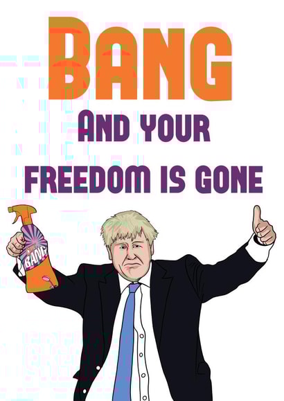 Lockdown birthday card 1002 created by Doublea