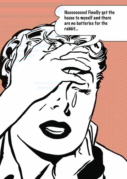 pop art vibrator created by devoncow graphic design