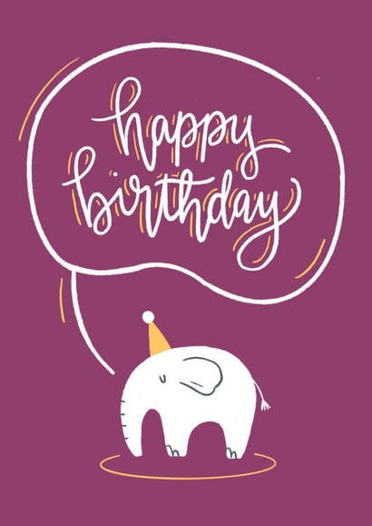 Elephant Birthday Party created by Charlotte Hill Vandenburg