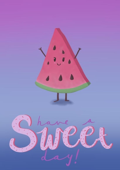 Watermelon Birthday created by Rosie Illustrations