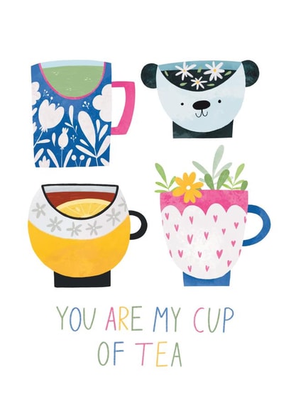 Romantic Cup of Tea Card created by Nastya Rizaeva