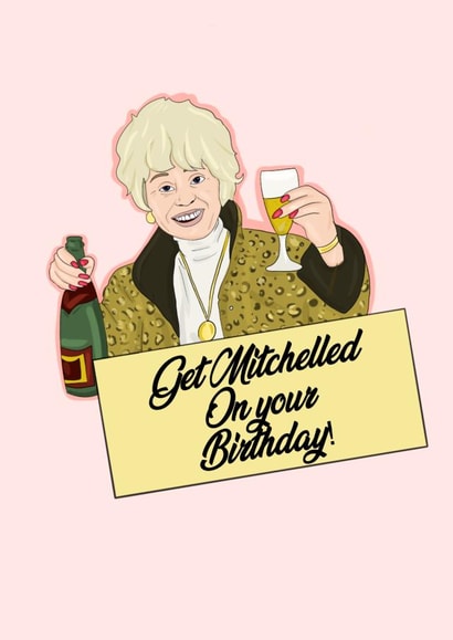 Peggy Mitchell Eastenders Birthday Card created by Suzie Shambles Design