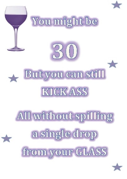 30 kick ass created by Sarah Louise Carroll