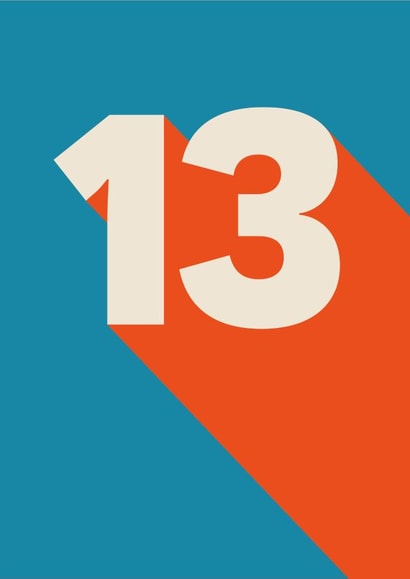 Bold 13th Birthday created by Amy Munro