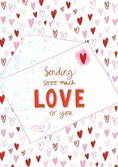 Sending Love Through The Post created by Laura Barnes